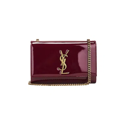 Pre-owned Saint Laurent Small Kate Shoulder Bag 'grenade' | Red | Women's Size Onesize
