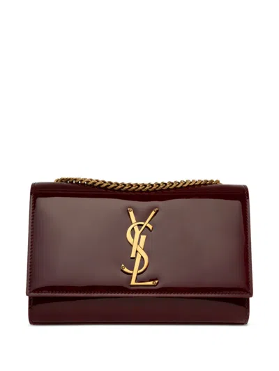 Saint Laurent Small Kate Shoulder Bag In Red