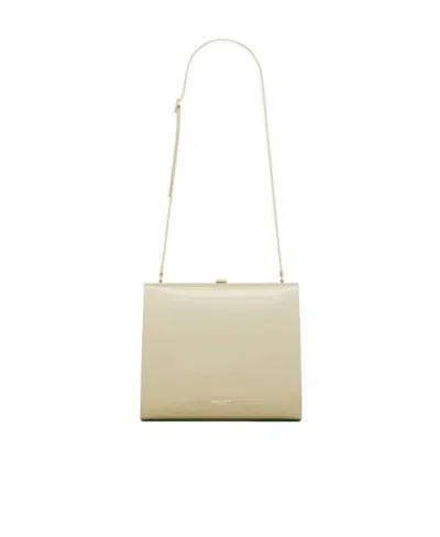 Saint Laurent Small Le Anne-marie Shoulder Bag In Nude