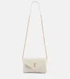 Saint Laurent Small Leather Clutch In Black