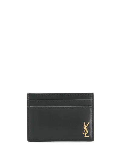 Saint Laurent Small Leather Goods In Black