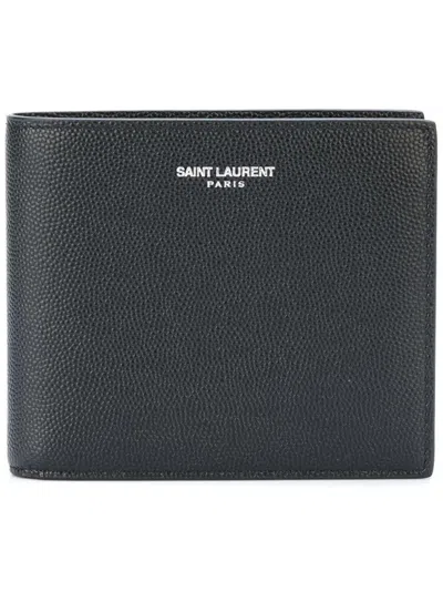 Saint Laurent Small Leather Goods In Gray
