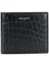 Saint Laurent Men's East/west Wallet In Black