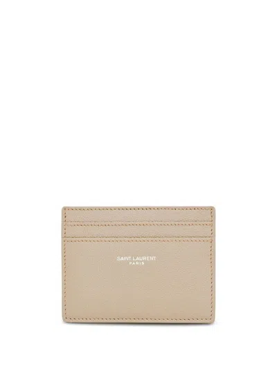 Saint Laurent Small Leather Goods In White