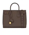 Saint Laurent Sac De Jour Baby In Smooth Leather Bags In Brown