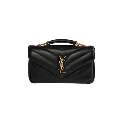 Pre-owned Saint Laurent Small Loulou Chain Bag 'black' | Women's Size Onesize