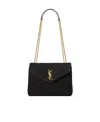 Saint Laurent Small Loulou Shoulder Bag In Black