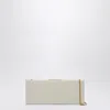 Saint Laurent Small Midnight Clutch In Cream Colour