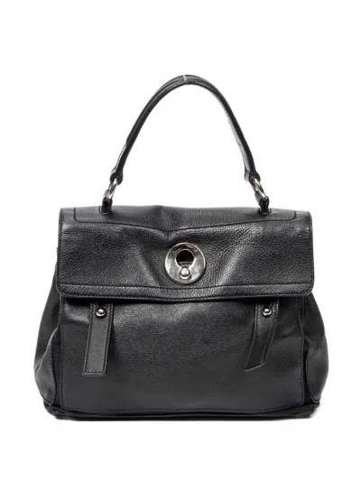 Pre-owned Saint Laurent Small Muse Tote Bag In Black