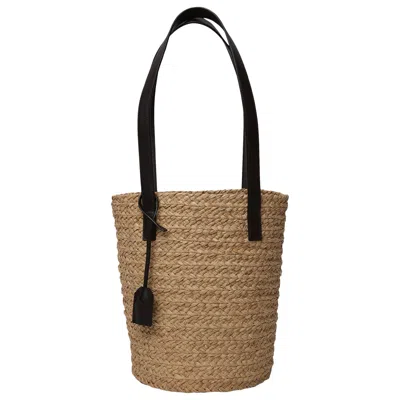 Pre-owned Saint Laurent Small Panier 'naturale' | Tan | Women's Size Onesize In Brown