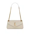 Saint Laurent Small Puffer Shoulder Bag In Nude
