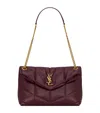 Saint Laurent Small Puffer Shoulder Bag In Red