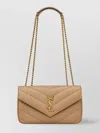 Saint Laurent Small Quilted Lambskin Bag With Chain Strap