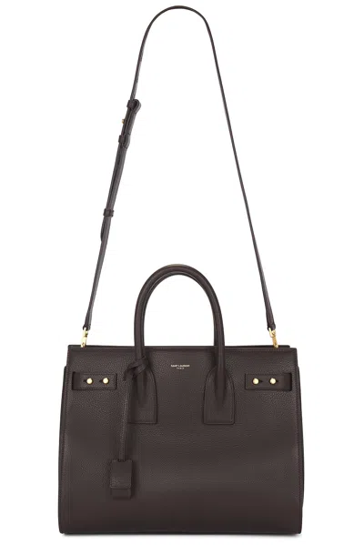 Saint Laurent Small Sac De Jour Bag In Arabica