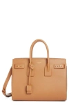Saint Laurent Small Sac De Jour Tote Bag In Cinnamon