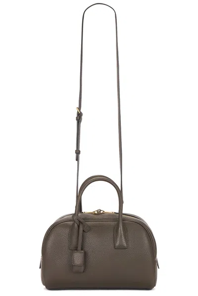 Saint Laurent Small Sac De Jour Supple Boston Bag In Brown