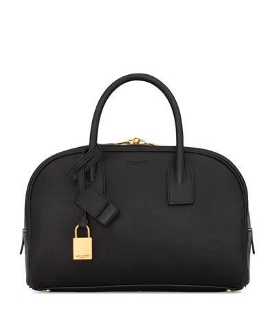 Saint Laurent Small Leather Sac De Jour Top-handle Bag In Black
