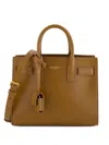 Saint Laurent Small Sac De Jour Tote Bag In Brown