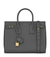 Saint Laurent Small Sac De Jour Tote Bag In Grey
