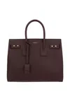 Saint Laurent Small Sac De Jour Tote Bag In Red