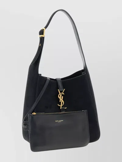 Saint Laurent Small Shoulder Bag Adjustable Strap In Black