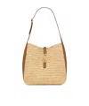 Saint Laurent Small Single Strap Shoulder Bag In Light Brown/brick Color