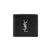 Saint Laurent Ysl Credit Card Holder Men In Black