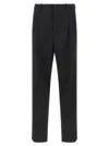 Saint Laurent Smoking Trousers In Black