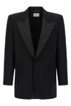 Saint Laurent 'smoking' Blazer In Black