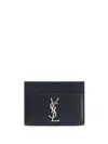 Saint Laurent Cassandre Smooth Leather Cardholder