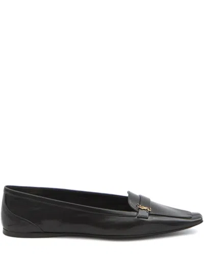 SAINT LAURENT SAINT LAURENT SMOOTH LEATHER POPPY BALLERINAS SHOES