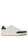 Saint Laurent Sl61 Leather Sneakers Signature Sole In White
