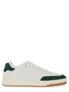 Saint Laurent Sl61 Sneakers In Smooth Leather In White