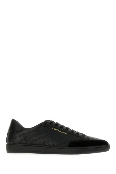 Saint Laurent Sneakers In Black