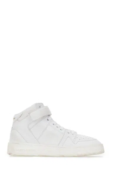 Saint Laurent Sneakers In White