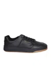 Saint Laurent Court Classic Sl/10 Sneakers In Black