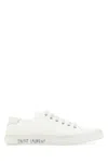 Saint Laurent White Malibu Sneakers