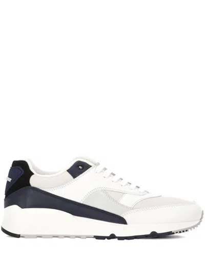 Saint Laurent Bump Low-top Sneakers In Blanc Optique