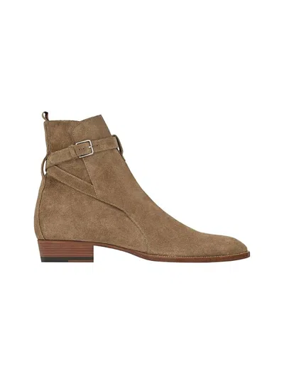 Saint Laurent Sneakers In Neutral
