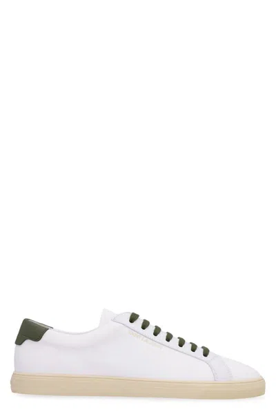 Saint Laurent Trainers In Offwhite/blanc Opt/k