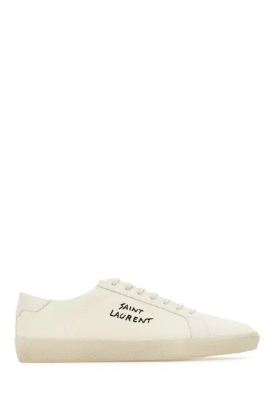 Saint Laurent Trainers In Panna Panna