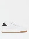 Saint Laurent White Smooth Leather Sl/61 Sneakers In White