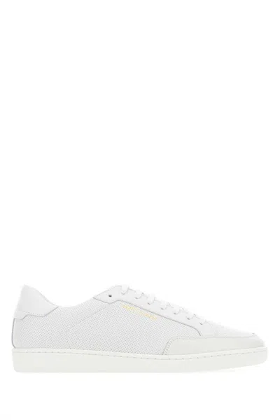 Saint Laurent Sneakers In White