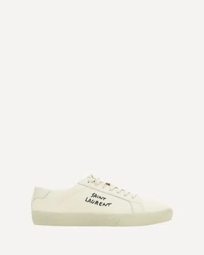 Saint Laurent Sneakers In White