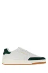 Saint Laurent Sl61 Sneakers In Smooth Leather In White