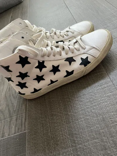 Pre-owned Saint Laurent Sneakers In White