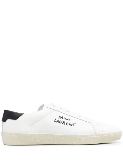 Saint Laurent Trainers In White