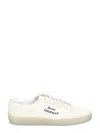 Saint Laurent Court Classic Sl Sneakers In White