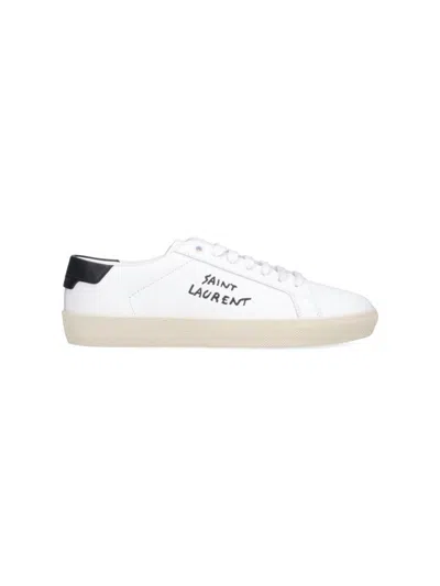 Saint Laurent Sneakers In White