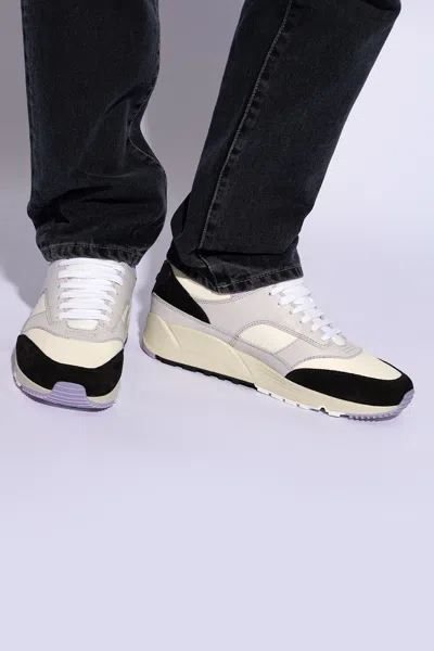 Saint Laurent Sneakers With Logo In Grey